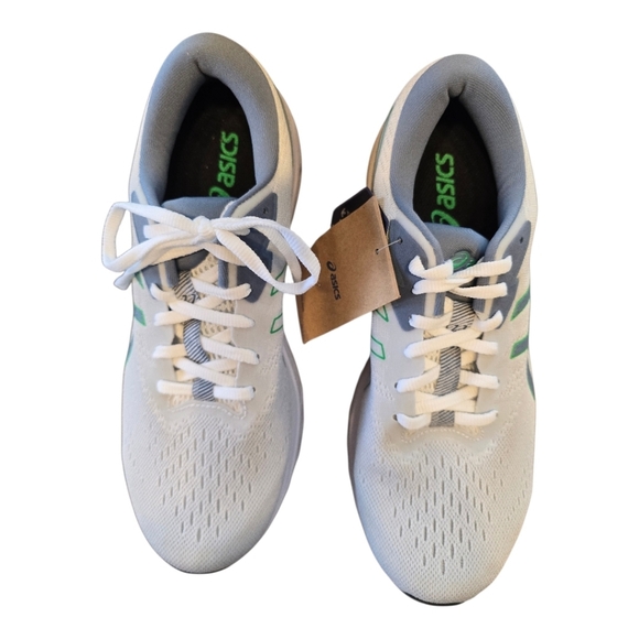 Asics Men's GT-1000 11 Ortholite White Steel Blue Athletic Sneakers 9 - Picture 5 of 15